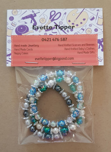 Bracelet set - child - elastic - #9