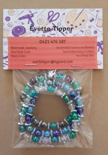 Bracelet set - child - elastic - #8