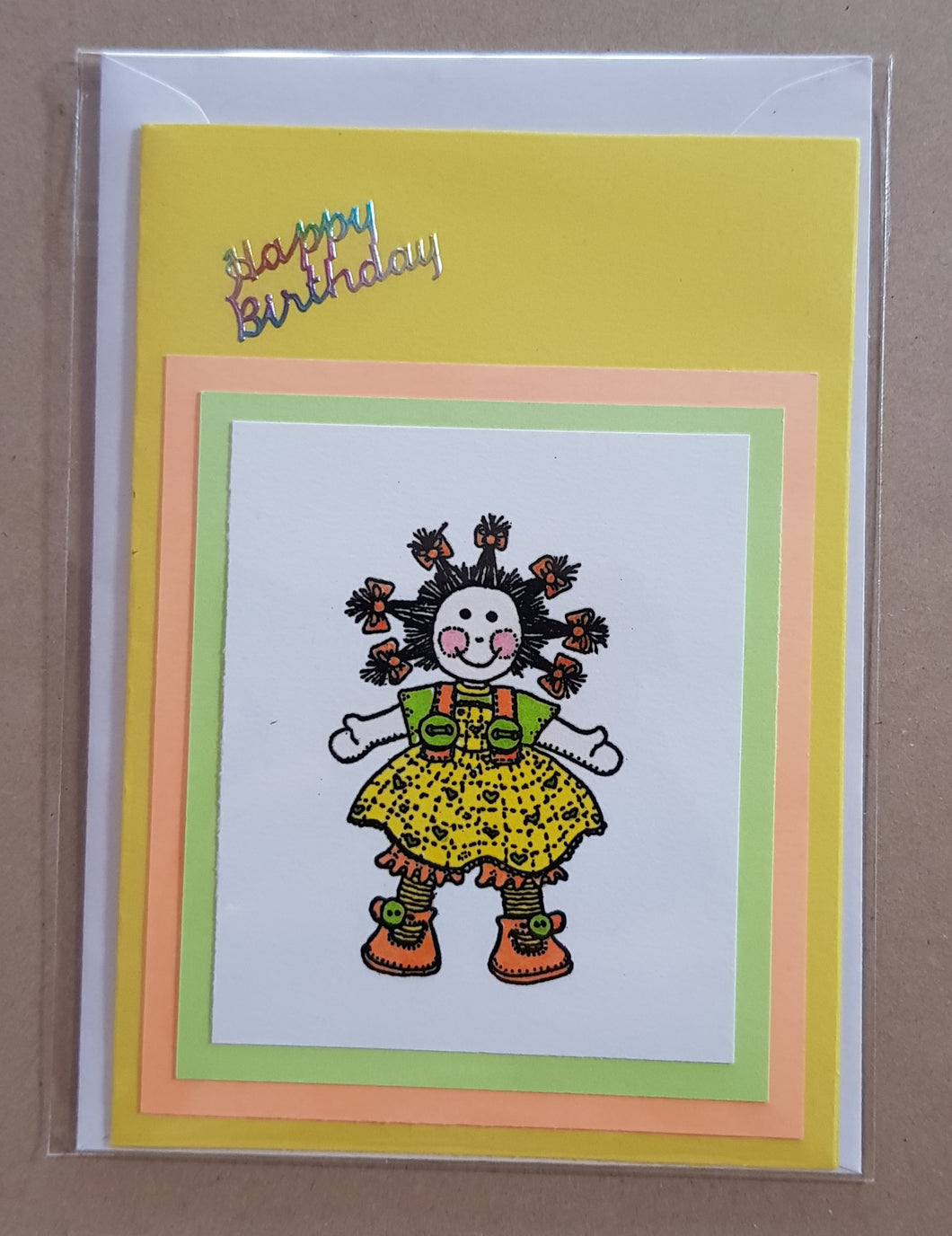 Card - Happy Birthday - Girl