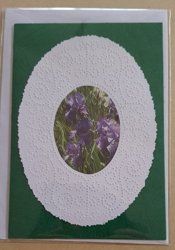 Card - Floral - Blank