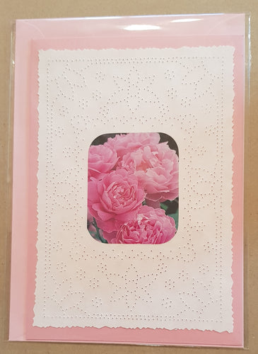 Card - Floral - Blank