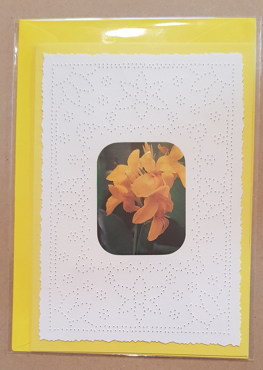 Card - Floral - Blank