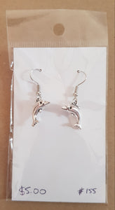 Earrings - dolphin