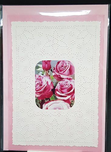 Card - Floral - Blank