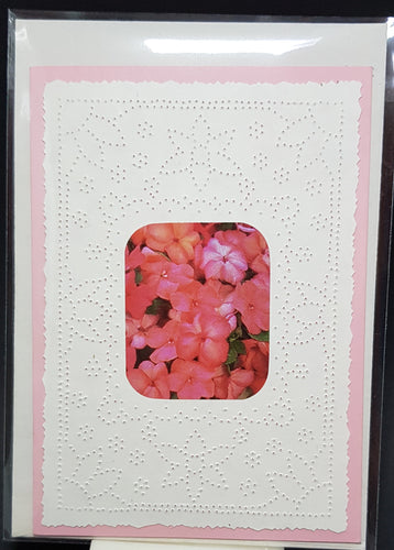 Card - Floral - Blank