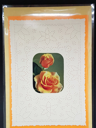 Card - Floral - Blank