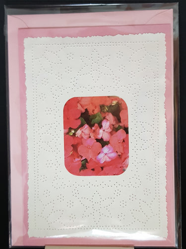Card - Floral - Blank