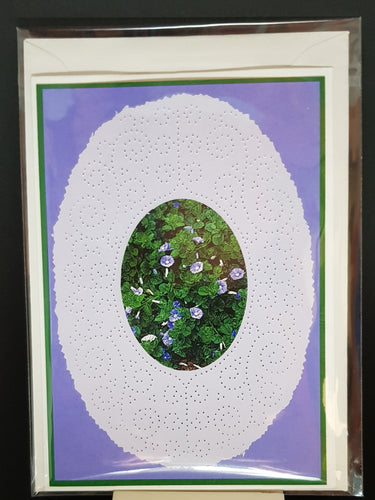 Card - Floral - Blank
