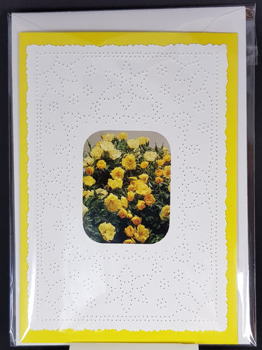 Card - Floral - Blank