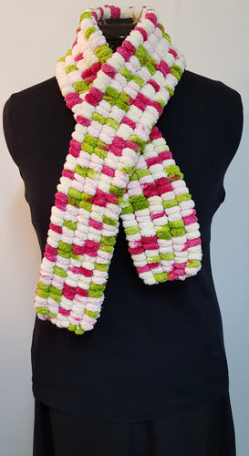 Snowball Scarf Rosebud