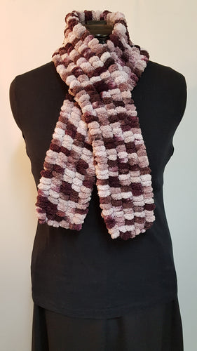 Snowball Scarf Mulberry