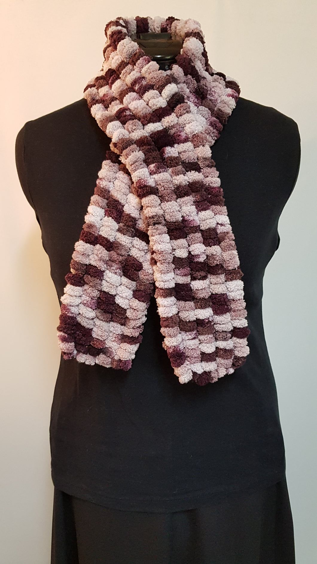 Snowball Scarf Mulberry