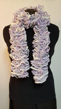 Load image into Gallery viewer, Handknitted Ruffle Scarf