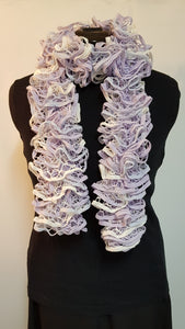 Handknitted Ruffle Scarf