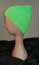 Load image into Gallery viewer, Hand Knitted Ribbed Beanie
